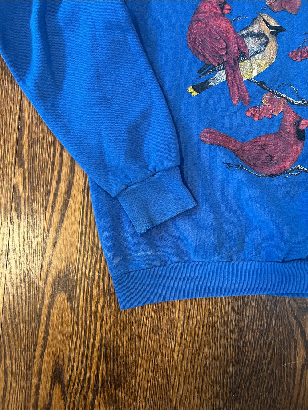 Vintage 90s Birds Nature Sweatshirt - Picture 5 of 11